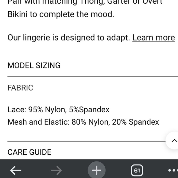 Thistle and Spire lace bra - Picture 8 of 9